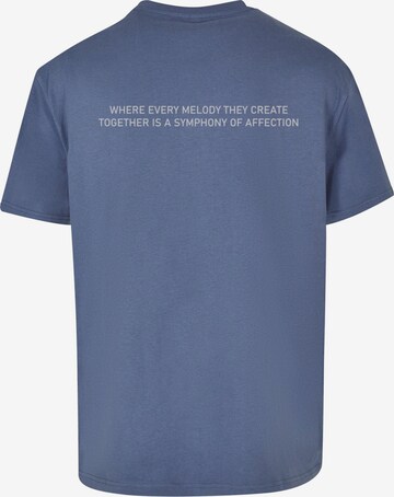 Merchcode Shirt 'Love Birds' in Blauw