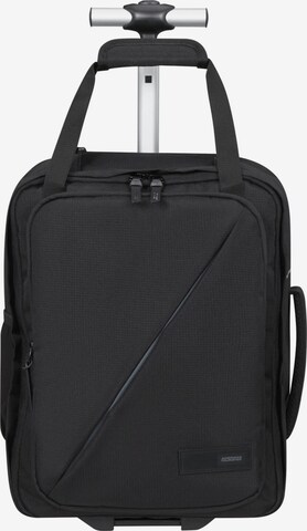 American Tourister Trolley 'AMERICAN TOURISTER TAKE2CABIN BACKPACK Valigie e Trolley' in Black: front
