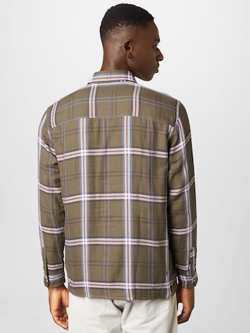 FYNCH-HATTON Regular fit Button Up Shirt in Brown