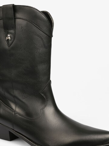 Bottes de cowboy 'Isa' Scalpers en noir