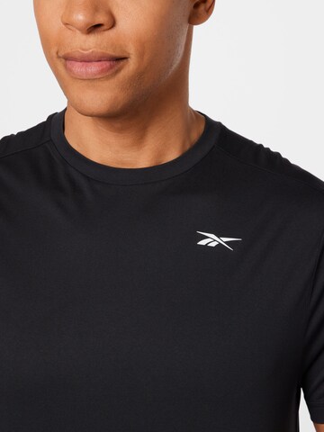 T-Shirt fonctionnel Reebok en noir