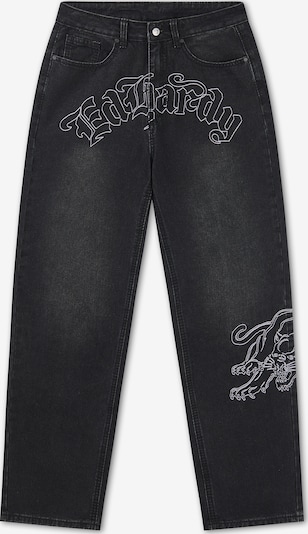 25-26 dydžio Džinsai 'Gothic Panther' iš Ed Hardy, spalva – juodo džinso spalva / balta, Prekių apžvalga