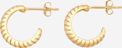 EDITED Boucles d'oreilles 'Guilia' en or, Vue avec produit