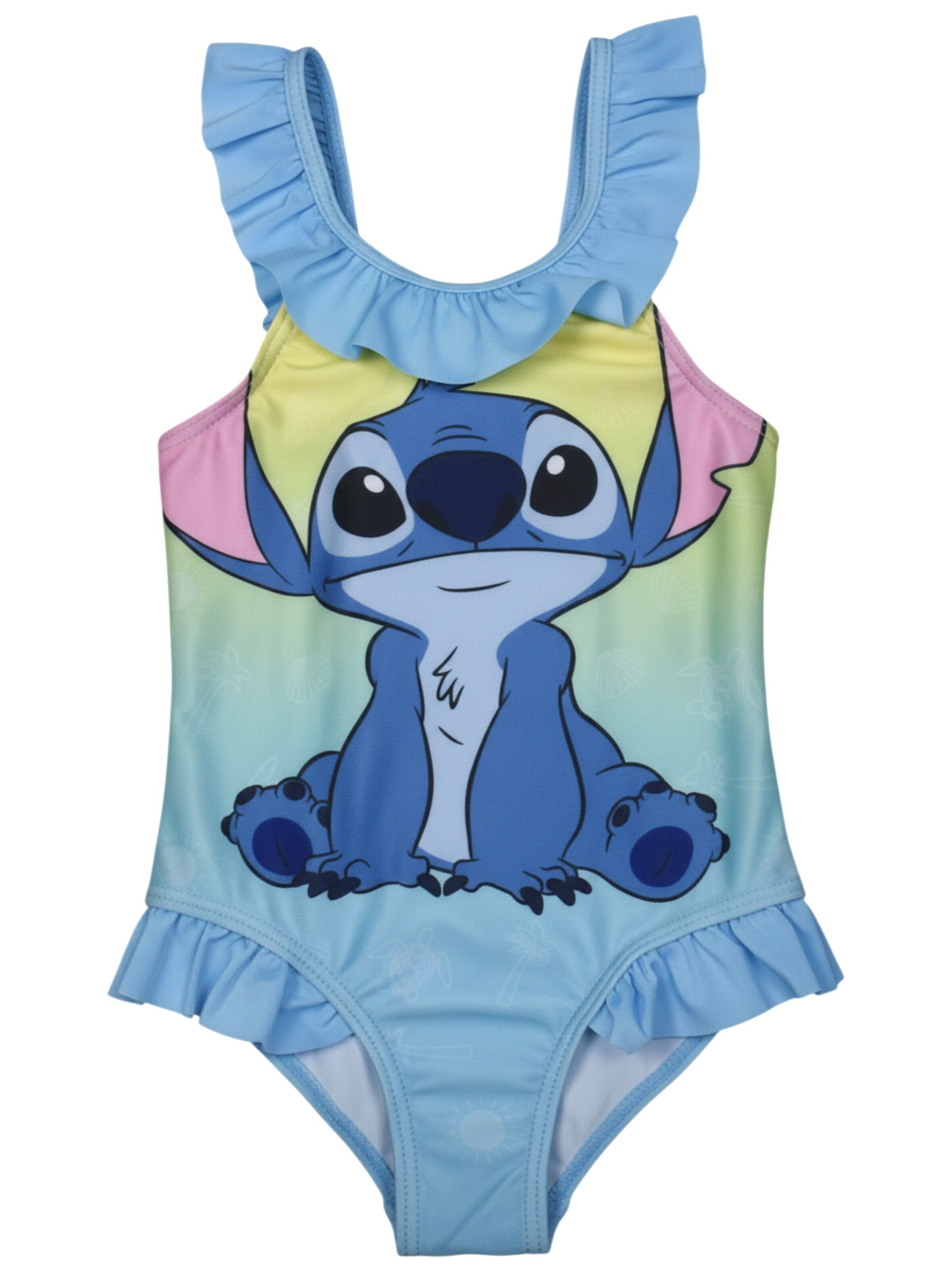 Disney Lilo & Stitch Swimsuit in Blue: front