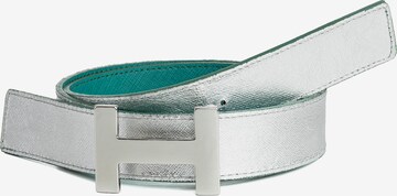 Handmade by CASSANDRA Belt in Green: front