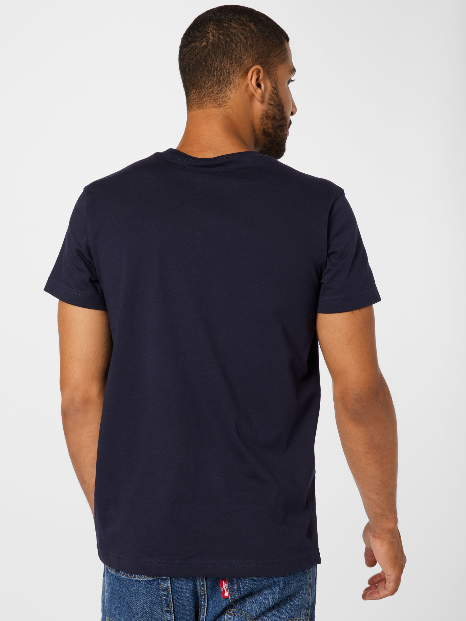 Odzież sGn0Y Calvin Klein Jeans Koszulka w kolorze Niebieska Nocm 