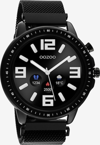 OOZOO Smartwatch in Schwarz: predná strana