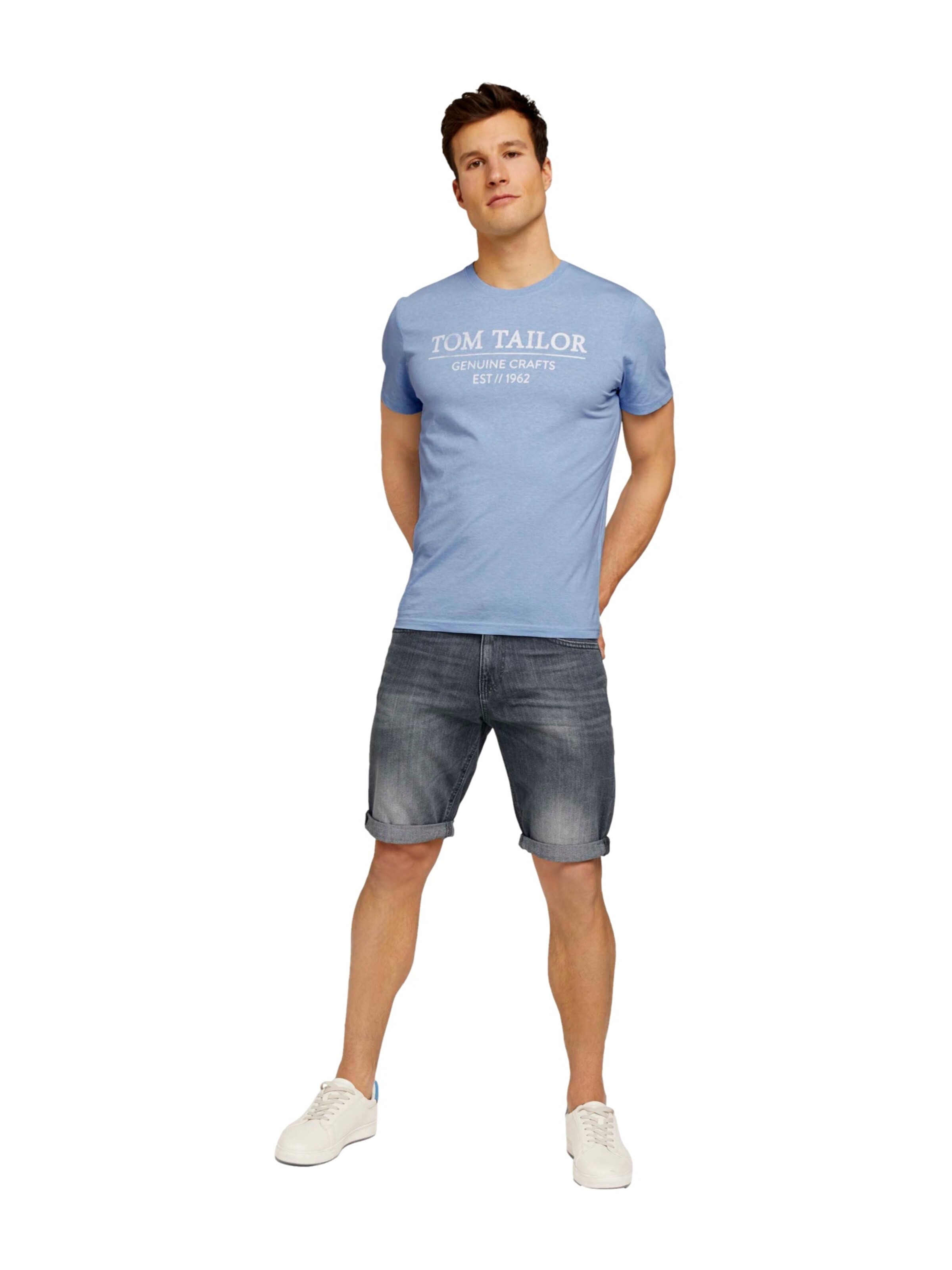 TOM TAILOR Shirt in Blue