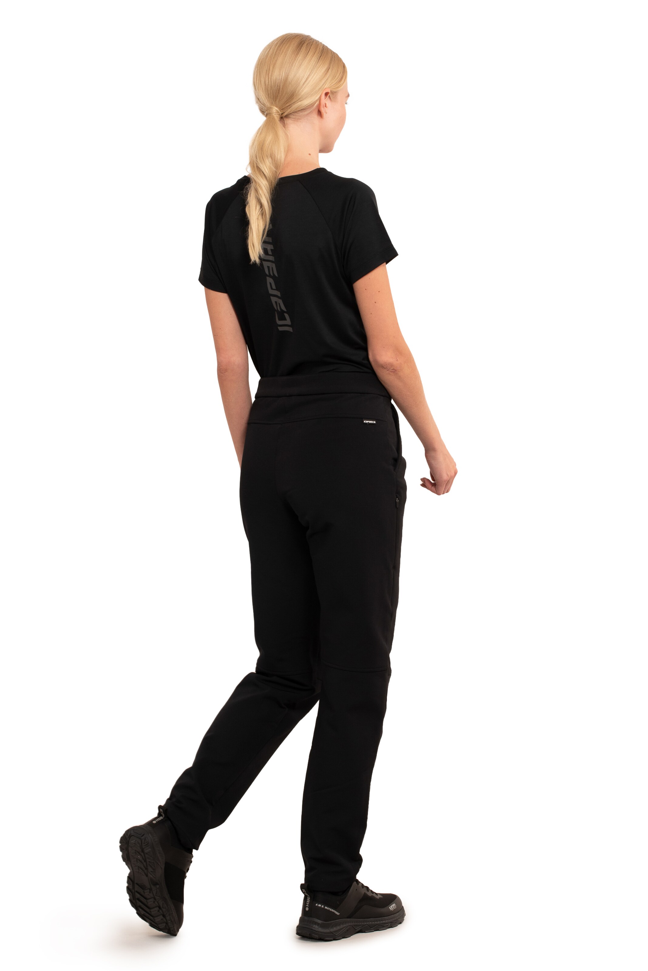 ICEPEAK Regular Outdoorhose in Schwarz