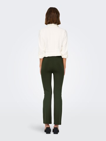 Bootcut Pantaloni 'JDYPretty' de la JDY pe verde