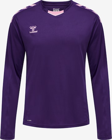 Hummel - Camisa funcionais em roxo: frente