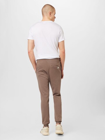 JACK & JONES Tapered Trousers 'WILL' in Brown