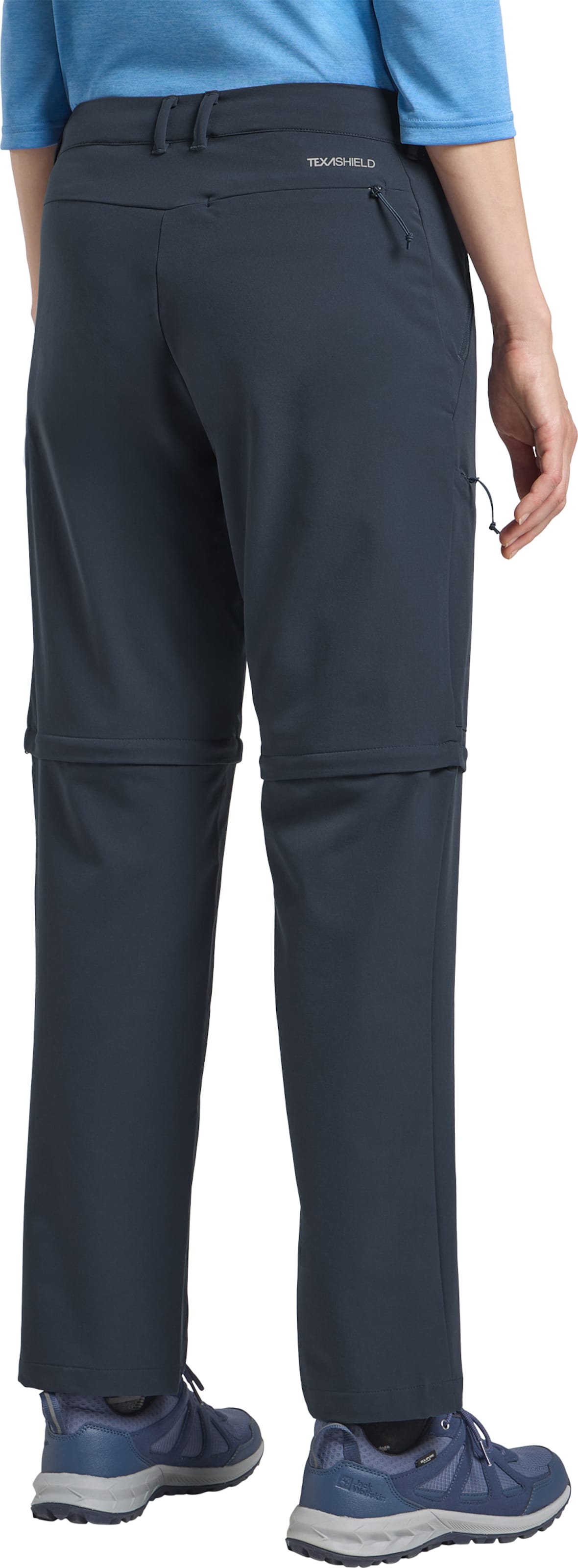 JACK WOLFSKIN Regular Outdoor Pants 'Pico' in Blue