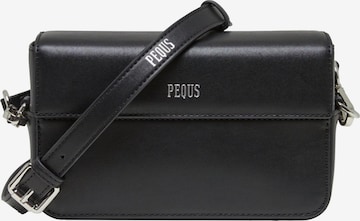 Borsa a tracolla 'Leíos' di Pequs in nero: frontale