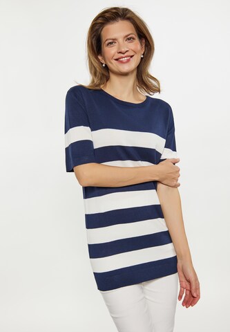 usha BLUE LABEL Свитер в Синий: спереди