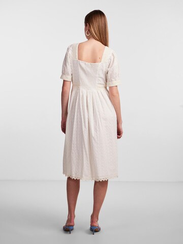 YAS Kleid 'KIMBERLY' in Weiß