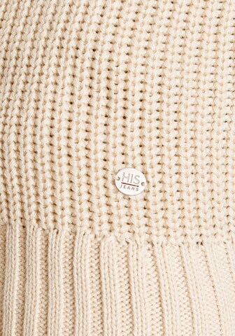 H.I.S Pullover in Beige