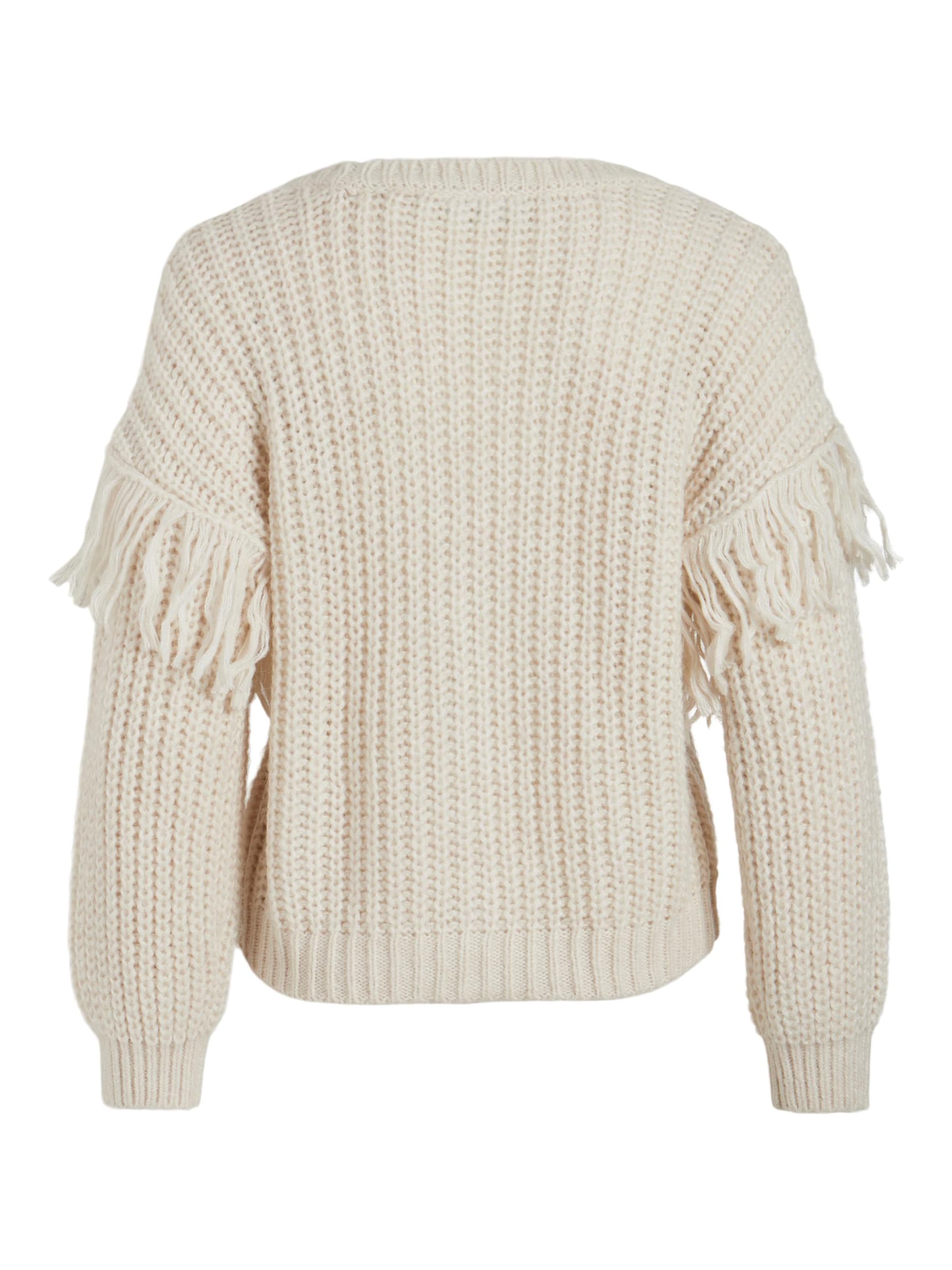 VILA Knit cardigan 'AKSINA' in Beige