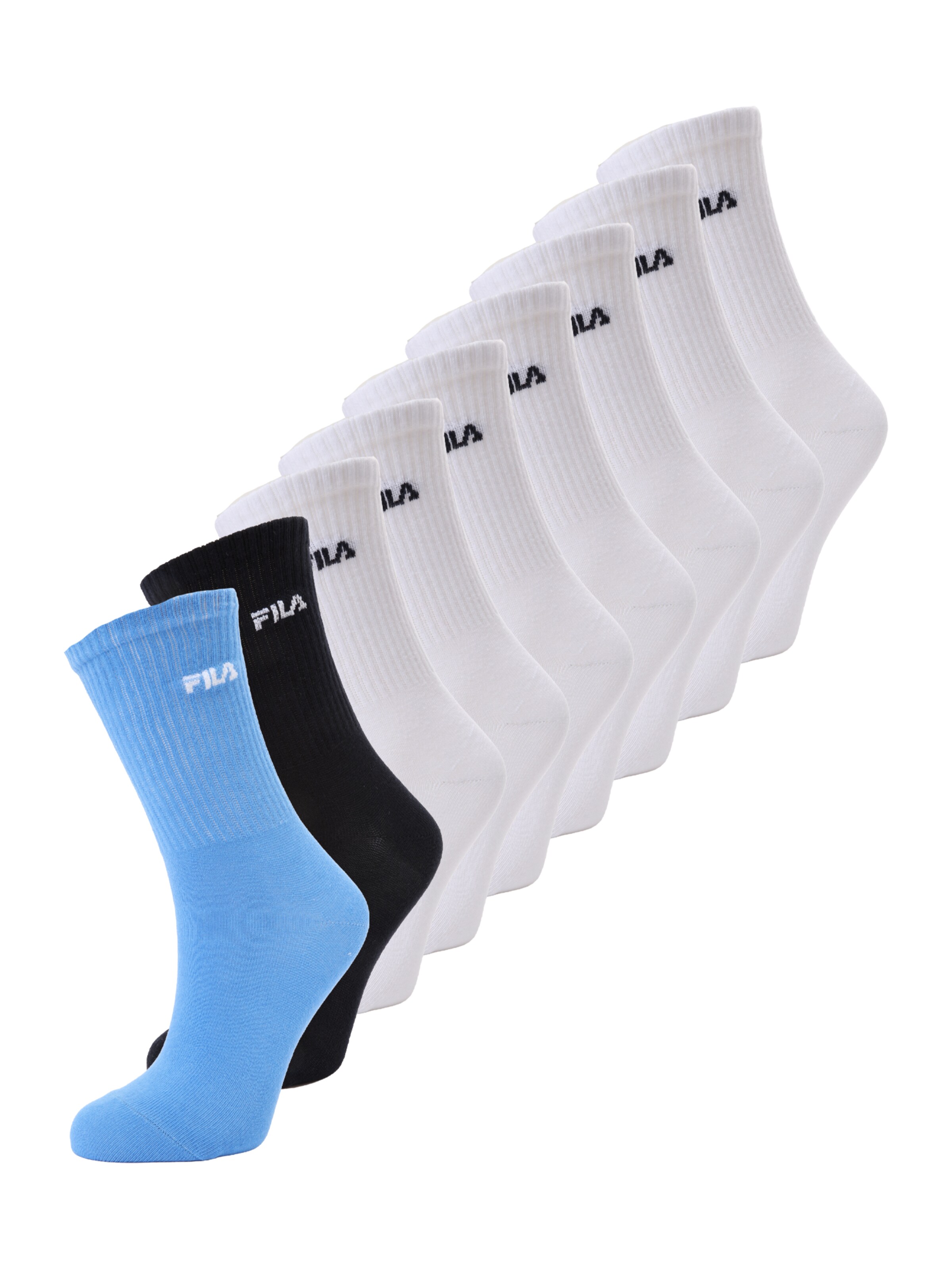 Chaussettes FILA en bleu : devant