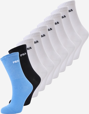 Chaussettes FILA en bleu : devant