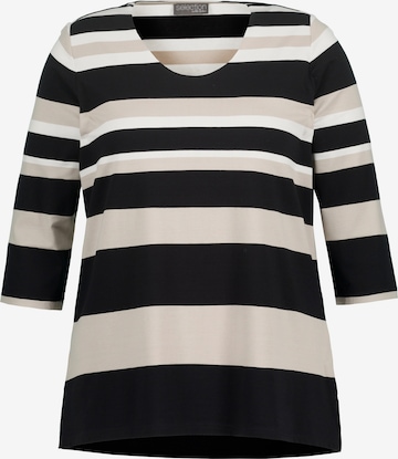 Ulla Popken Shirt in Black: front