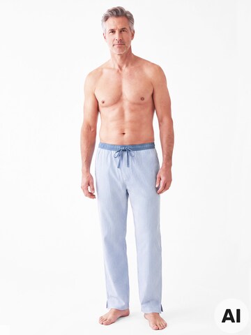 Pantalon de pyjama ' Olden Glory ' Luca David en bleu : devant