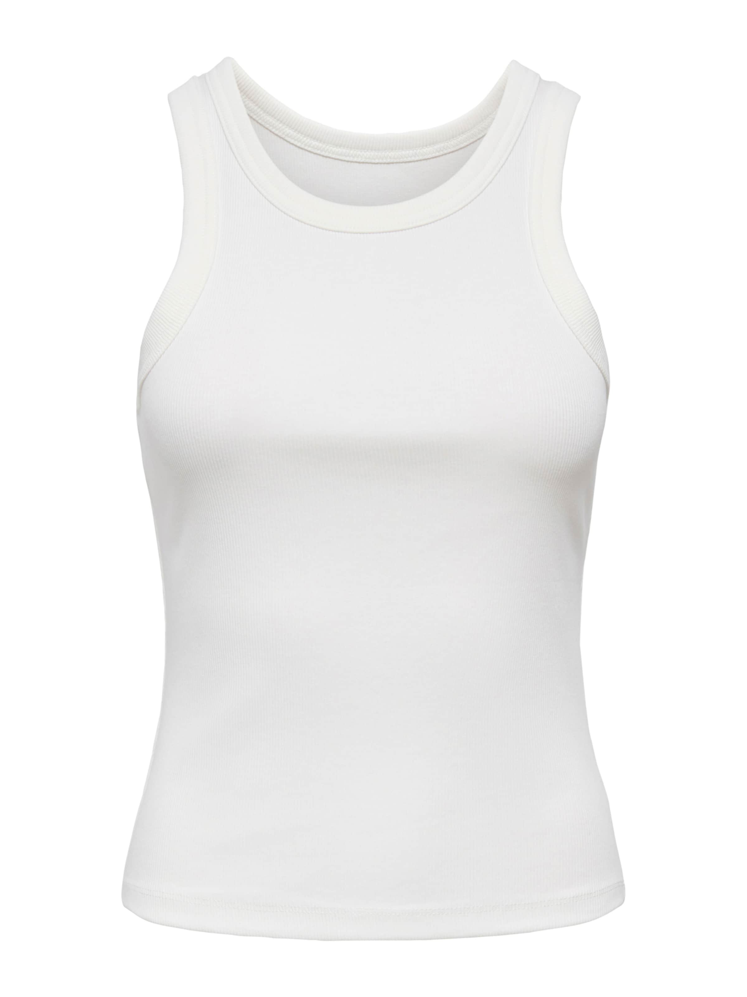 ONLY Top 'ONLVAL' in Weiß: Vorderseite