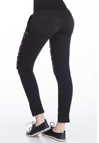 CIPO & BAXX Slim fit Leggings in Black