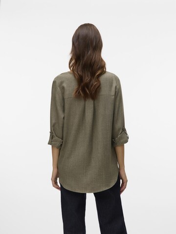 VERO MODA Blouse 'VMMelaney' in Green