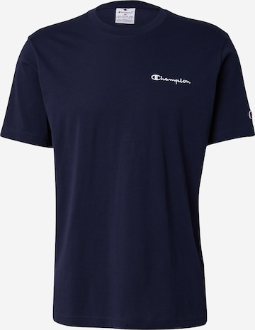 Champion Authentic Athletic Apparel Tričko - Modrá: predná strana