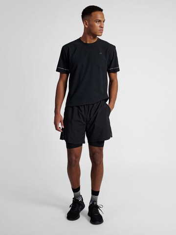 Regular Pantalon de sport Newline en noir