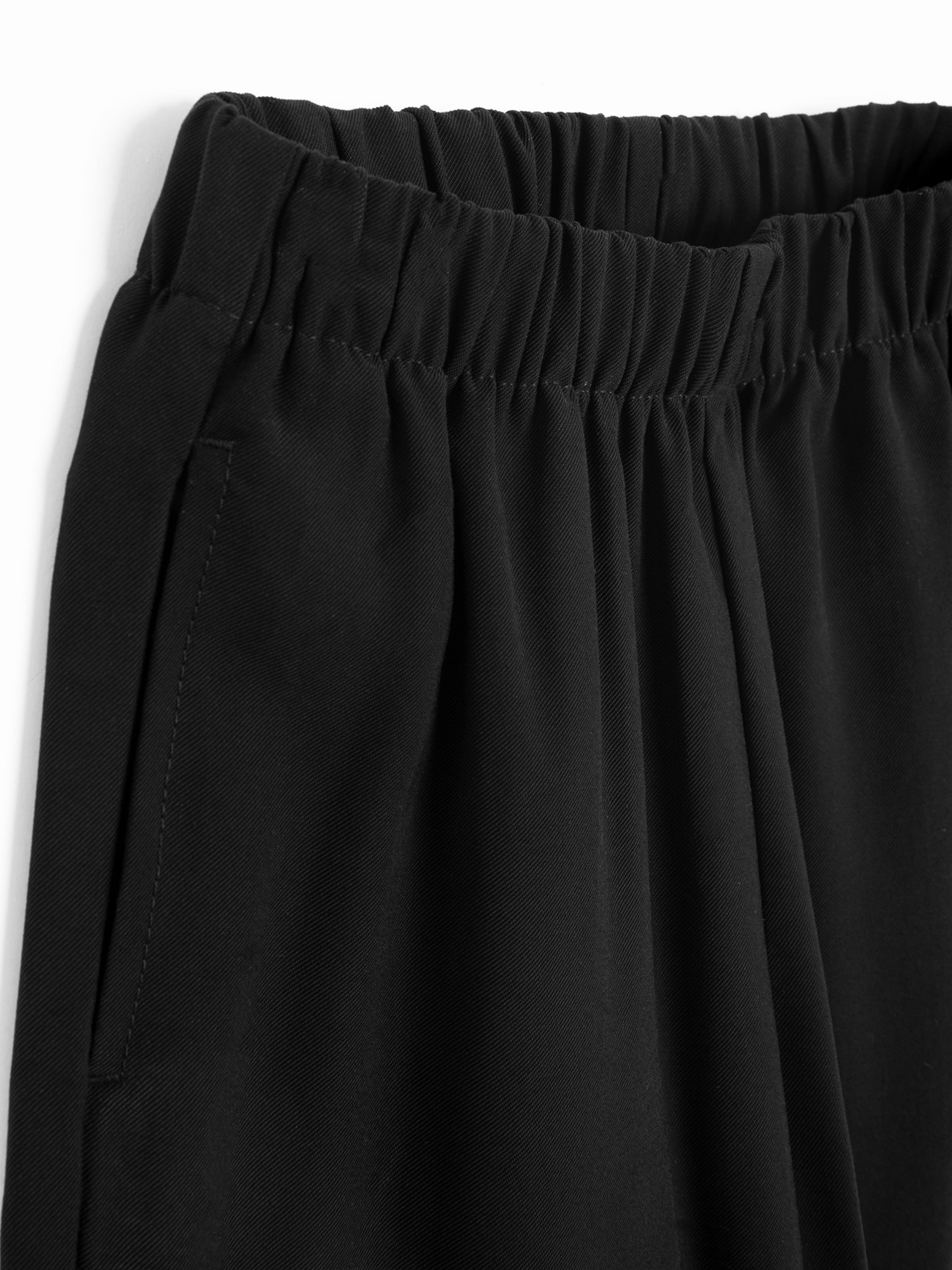 Wide Leg Pantalon Cool Club en noir