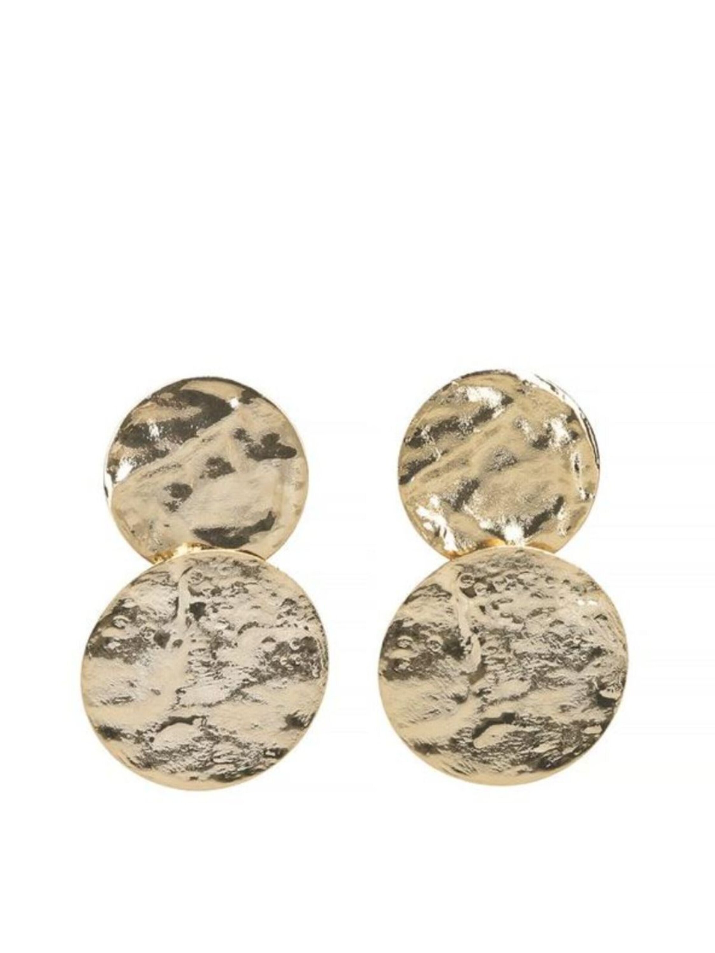 Addicted2 Earrings in Gold: front