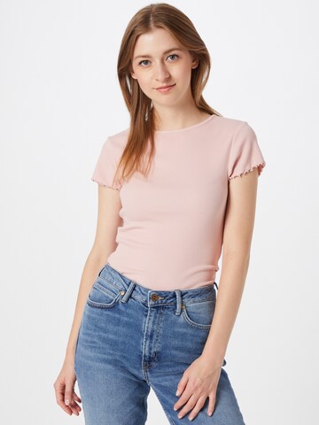 T-shirt NEW LOOK en rose : devant