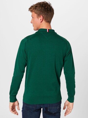 TOMMY HILFIGER Sweter w kolorze zielony