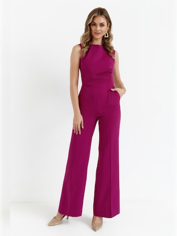 Stylove - Jumpsuit en rojo: frente