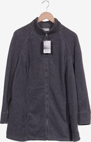 Ulla Popken Sweatshirt & Zip-Up Hoodie in 5XL in Grey: front