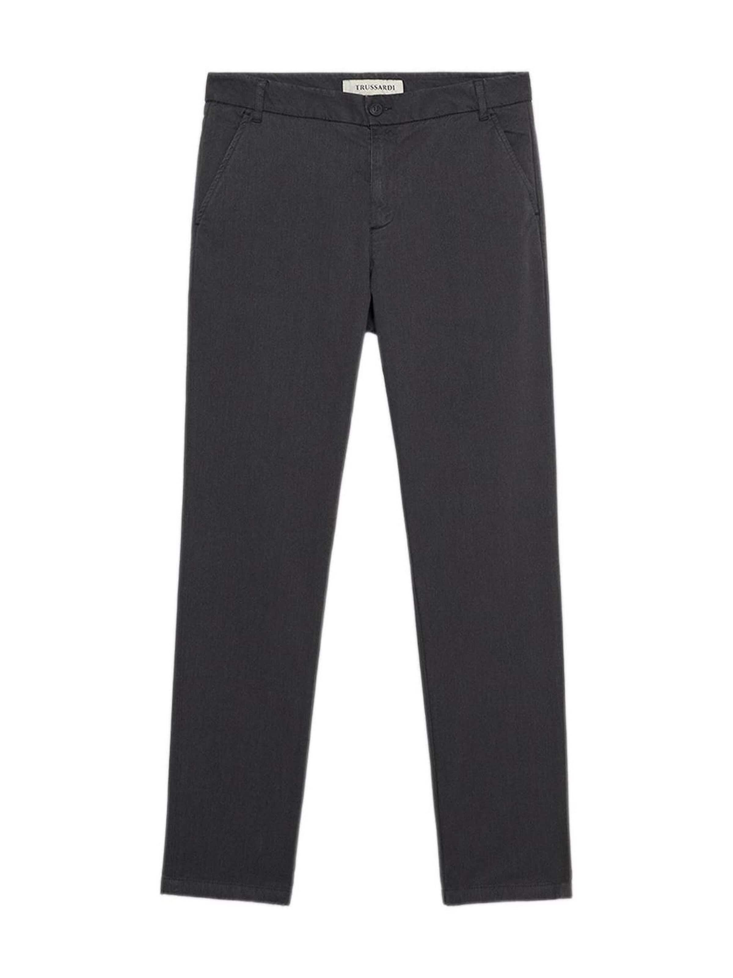 Trussardi Loose fit Trousers in Grey: front