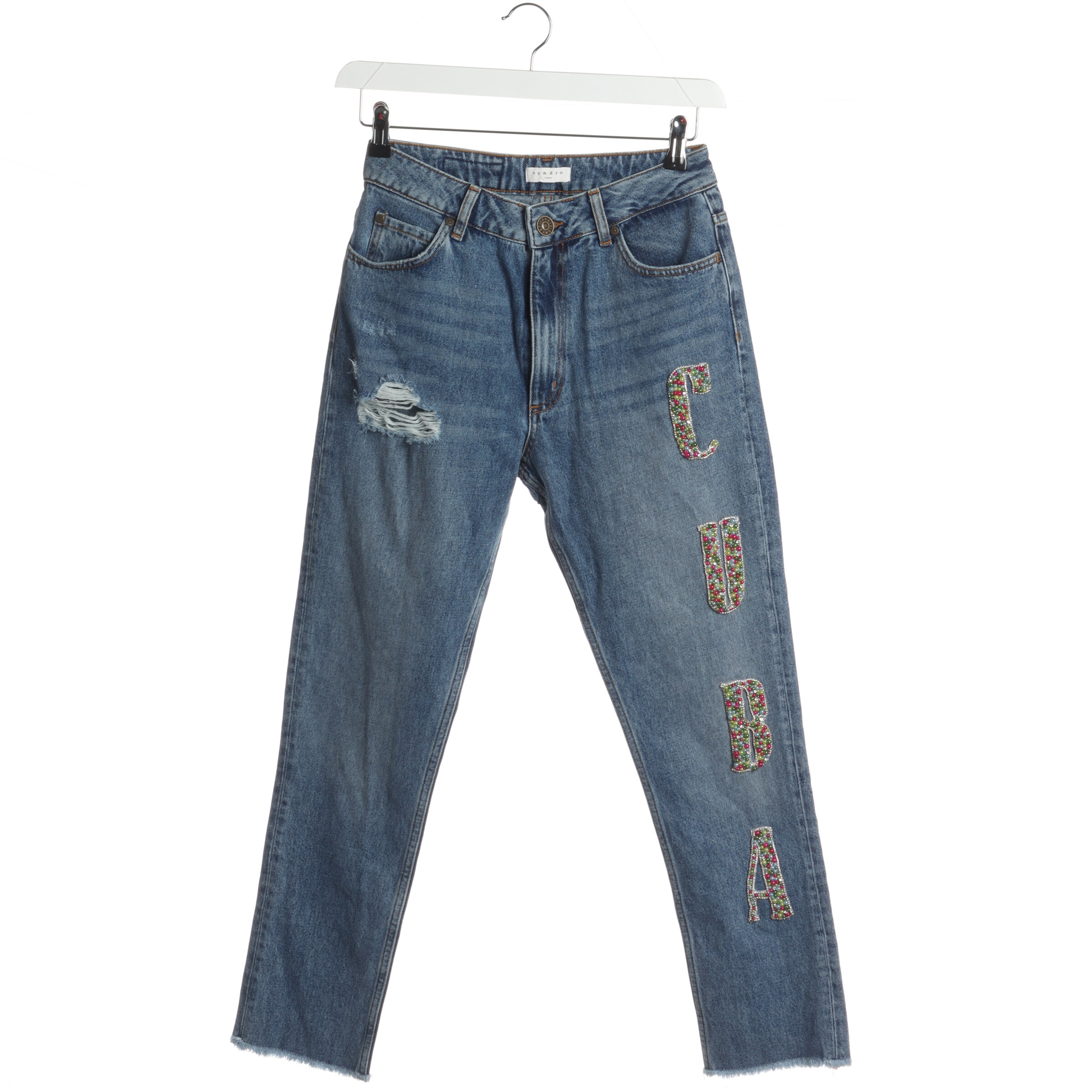 Sandro Jeans in 38 in Blue: front