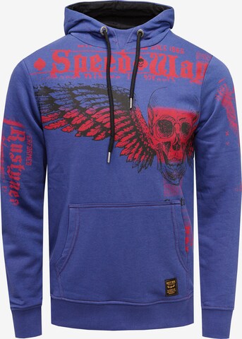 Rusty Neal Sweatshirt in Blauw: voorkant