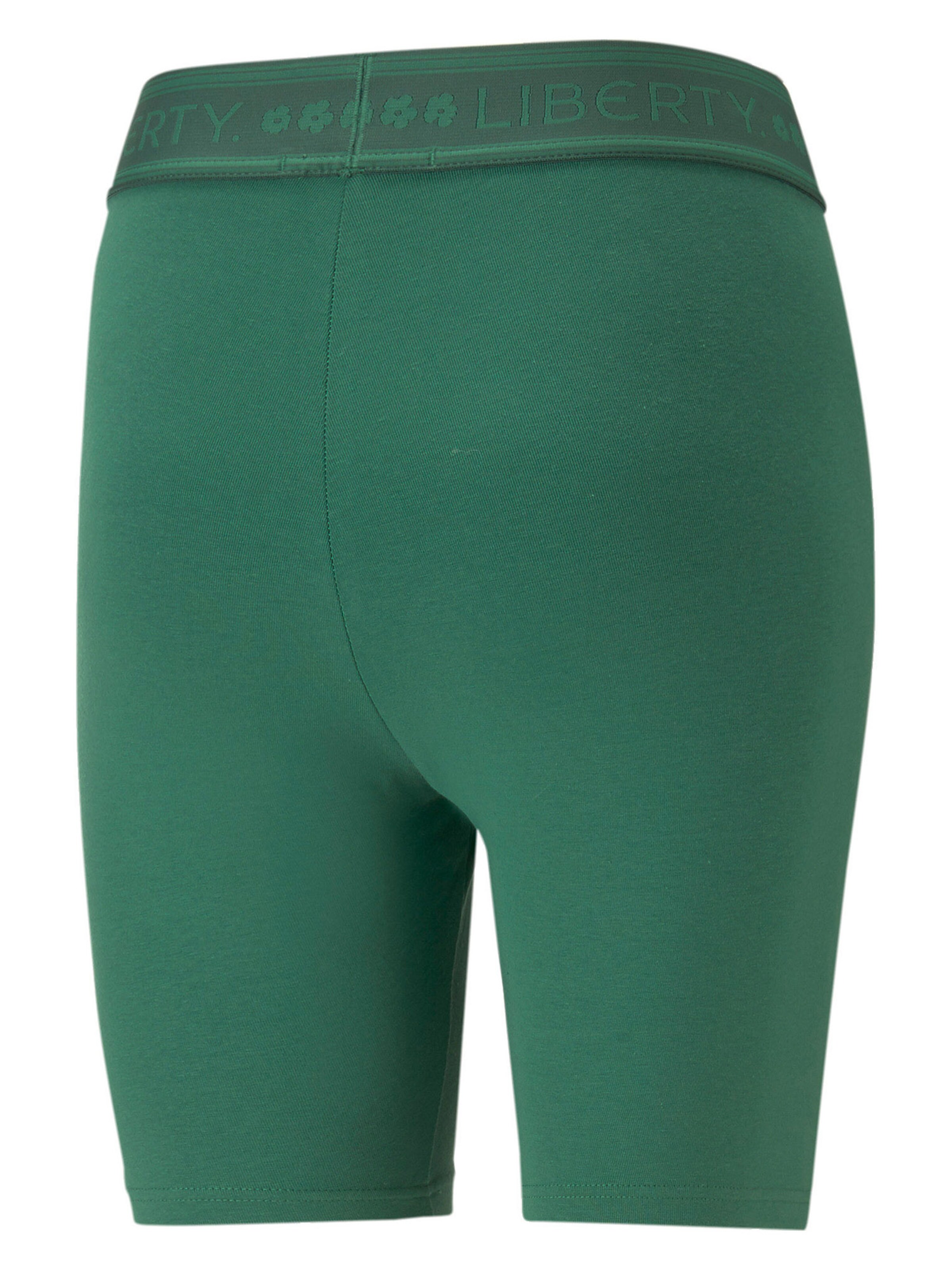 PUMA Skinny Shorts in Grün