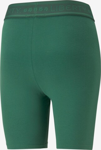 PUMA Skinny Spodnie w kolorze zielony