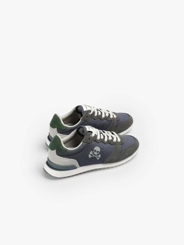 Scalpers Trainers 'Skull Insignia' in Blue