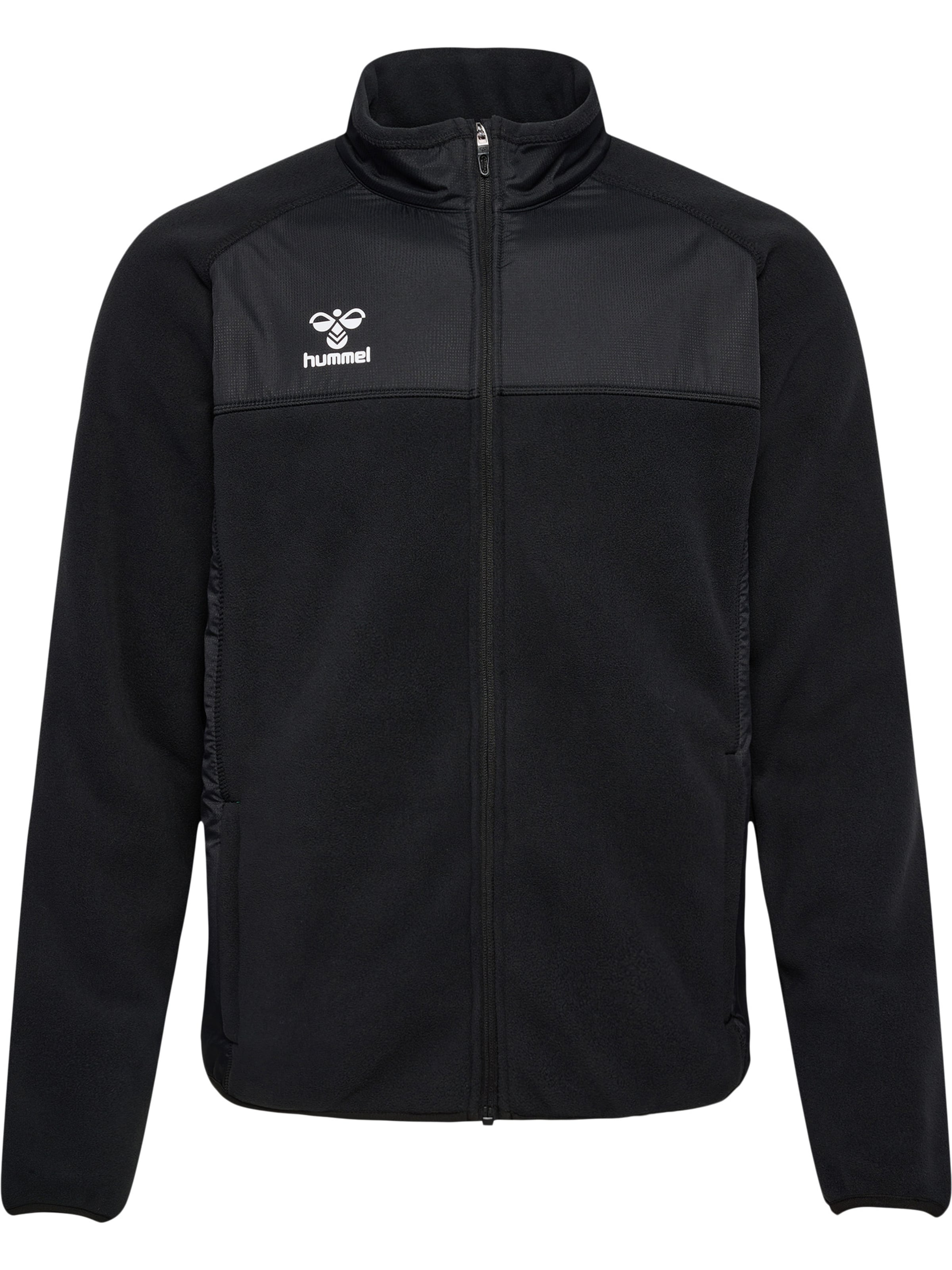 Hummel Fleece jacket in Black: front