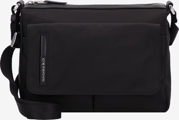 MANDARINA DUCK Crossbody Bag 'Hunter' in Black: front