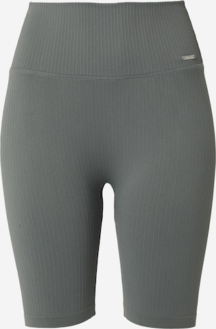 Aim'n Skinny Urheiluhousut 'Seamless' värissä vihreä: etupuoli