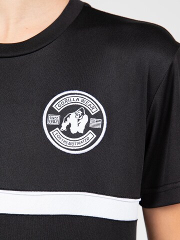 Gorilla Wear Functioneel shirt 'Vernon' in Zwart
