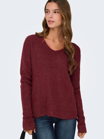 ONLY Pullover 'ONLCamilla' in Rot