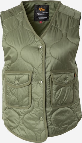 žalia ALPHA INDUSTRIES Liemenė: priekis