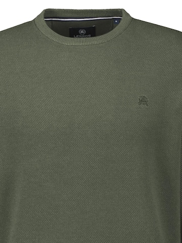 LERROS Sweater 'Basic' in Green